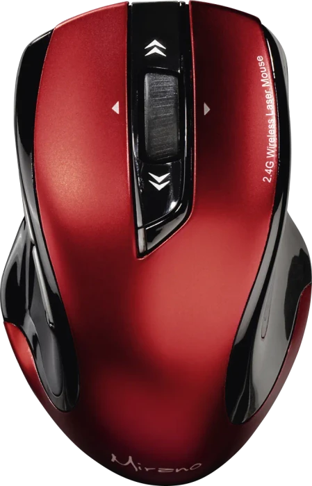 Hama Mirano Wireless Laser Mouse rot, USB