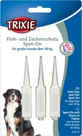 Trixie Floh und Zeckenschutz Spot On für Hunde über 30kg, 15ml (3x 5ml)