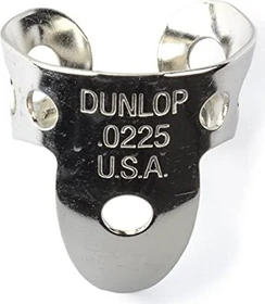 Dunlop Nickel Silver Finger & Thumbpicks, .0225", 20-Pack