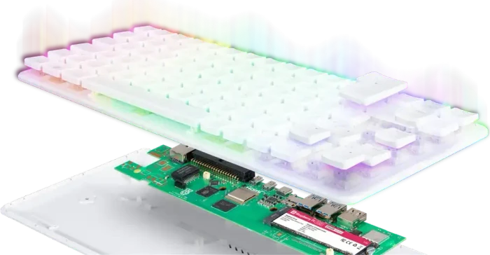 Raspberry Pi 500+, 16GB RAM, 256GB SSD, DE