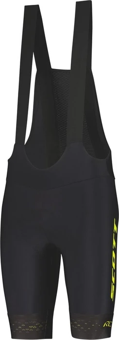 Scott RC Pro+++ Fahrradhose kurz black/sulphur yellow (Herren)