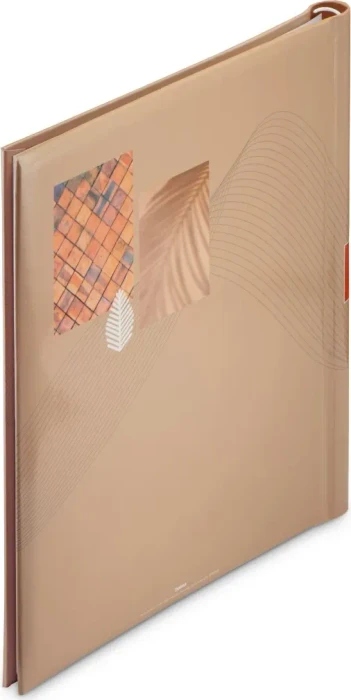 Hama Selbstklebe-Album 28x31, 20 weiße Seiten, Singo II Terracotta