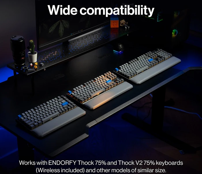 Endorfy Thock 75% Palm Rest V2, grau