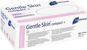 Meditrade Gentle Skin Compact+ Latex Einweghandschuhe XL, 100 Stück