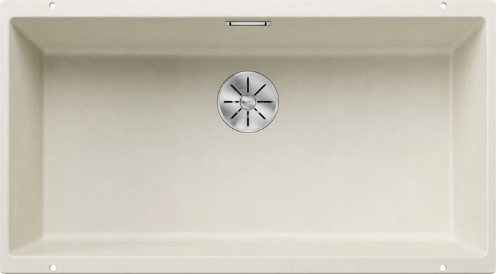 Blanco Subline 800-U InFino Unterbau Becken mittig softweiß