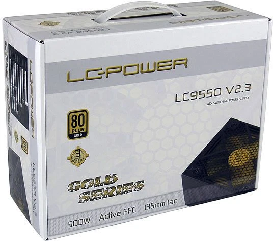 LC-Power LC9550 V2.3 Gold Series 500W, ATX 2.3