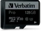 Verbatim Pro U3 R90/W45 128GB Kit, UHS-I U3, Class 10 Vorschaubild