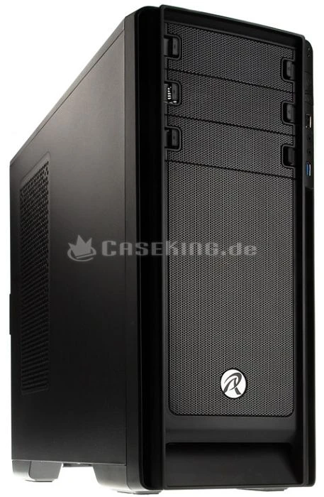 Raijintek Agos schwarz, schallgedämmt