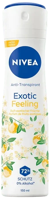 Nivea Anti-Transpirant Exotic Feeling Deodorant Spray, 150ml