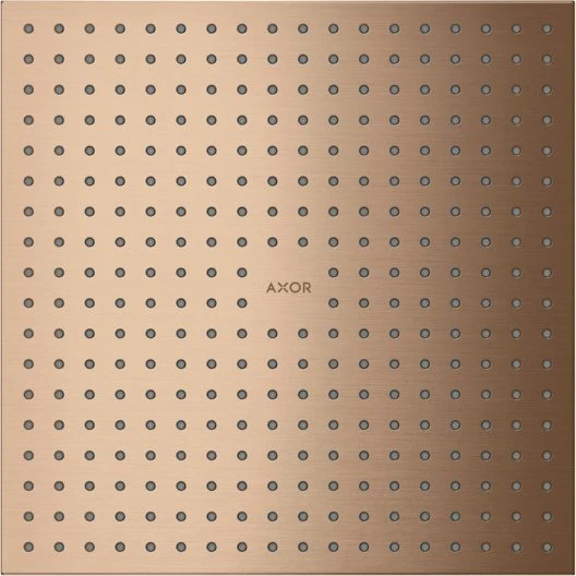Hansgrohe Axor ShowerSolutions Kopfbrause 300/300 2jet brushed red gold