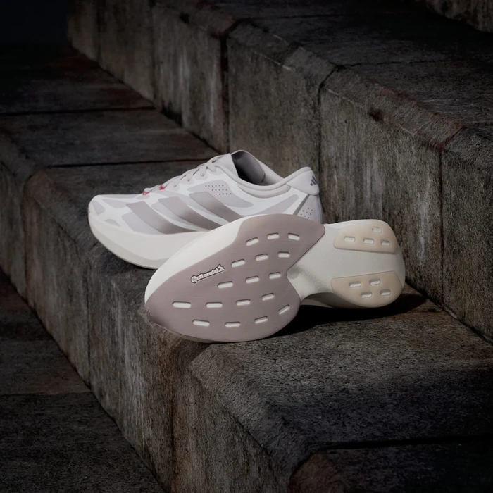adidas Adizero EVO SL EXO cloud white/haze coral (Damen)