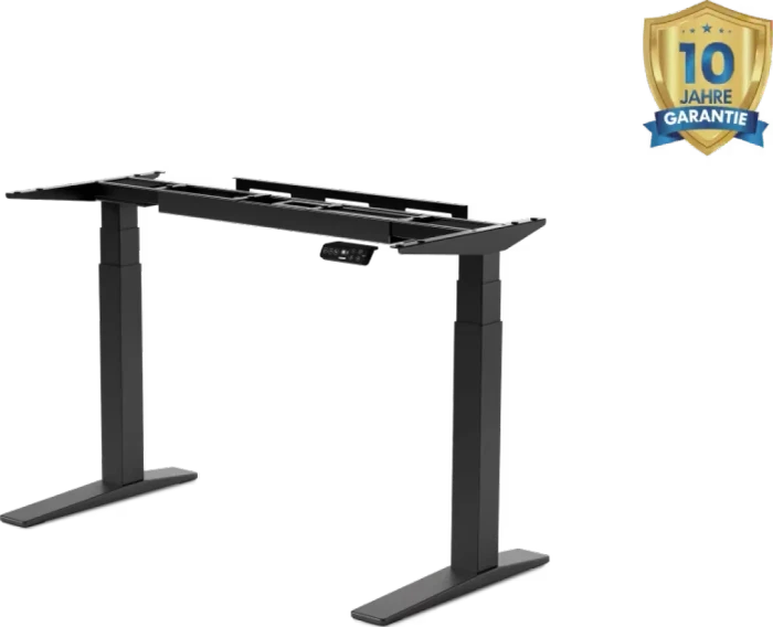 FlexiSpot E7 Pro elektrisch höhenverstellbares Sitz-Steh-Schreibtischgestell schwarz