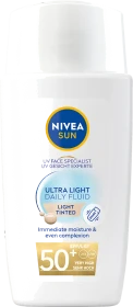 Nivea Sun Ultra Light leichtes getöntes Fluid light LSF50+, 40ml