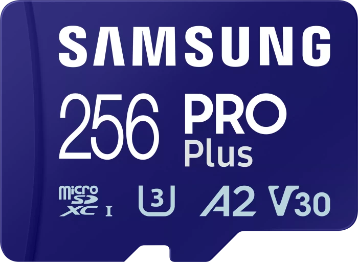 Samsung PRO Plus R180/W130 256GB Kit, UHS-I U3, A2, Class 10
