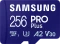 Samsung PRO Plus R180/W130 256GB Kit, UHS-I U3, A2, Class 10 Vorschaubild