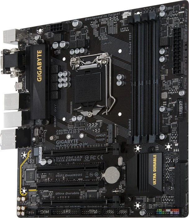 GIGABYTE GA-H270M-D3H (Intel 1151)