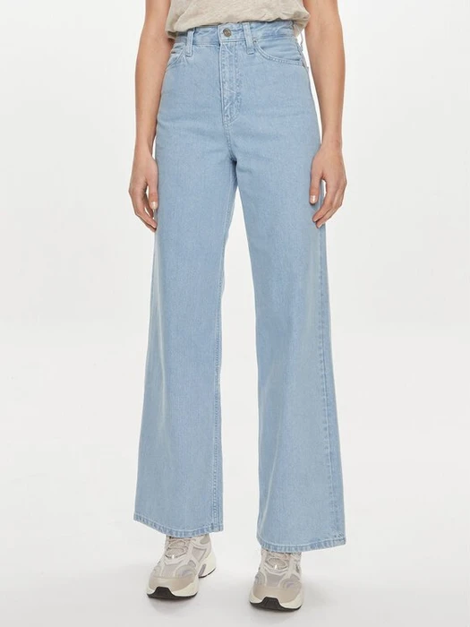 Calvin Klein High Rise Wide Leg Jeans light blue (Damen)
