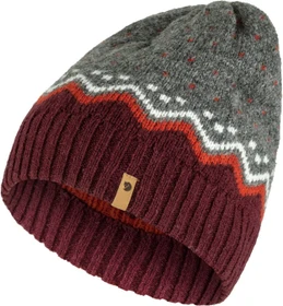 Fjällräven Övik Knit Mütze dark garnet