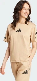 adidas Z.N.E. T-Shirt kurzarm magic beige (Damen)