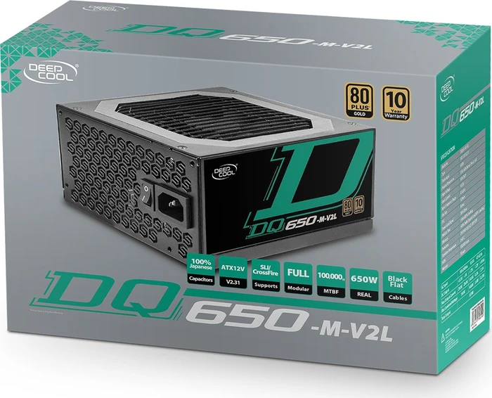 DeepCool GamerStorm DQ650-M-V2L 650W, ATX 2.31