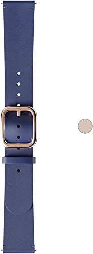 Nokia Ersatzarmband Leder für Steel HR 36mm blau