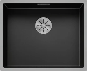 Blanco Claron 500-IF InFino Einbau Becken mittig dark steel