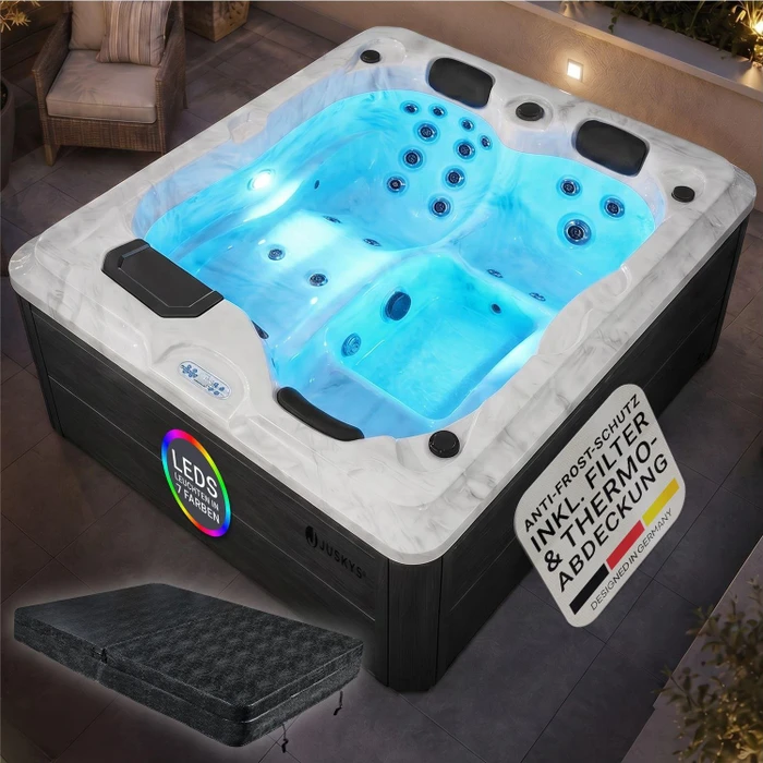 Artsauna Oasis Whirlpool rechteckig 210x160x80cm
