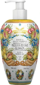 Rudy Profumi Le Maioliche Sicilian Orange Blossom Bad- & Duschgel, 700ml