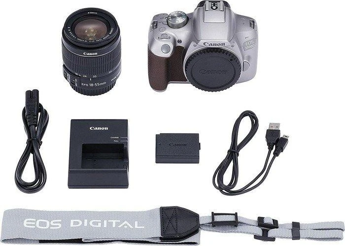Canon EOS 1300D grau mit Objektiv EF-S 18-55mm 3.5-5.6