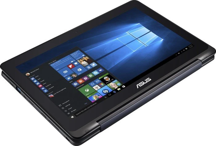 ASUS Transformer Book Flip TP200SA-FV0132T, blau, Pentium N3700, 2GB RAM, 32GB SSD, DE