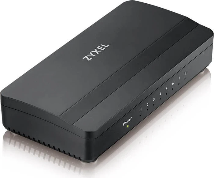 Zyxel GS-100 Desktop Gigabit Switch, 8x RJ-45