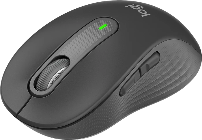 Logitech Signature M650 Medium, Graphite, Logi Bolt, USB/Bluetooth