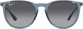 Ray-Ban RB4171 Erika Classic 54mm polished transparent blue/grey polarized