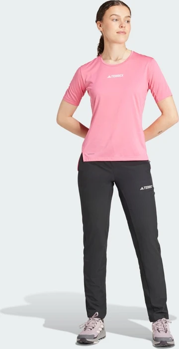 adidas Terrex Multi Funktionsshirt kurzarm pink fusion (Damen)