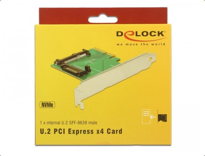 DeLOCK PCIe -> U.2 2.5"