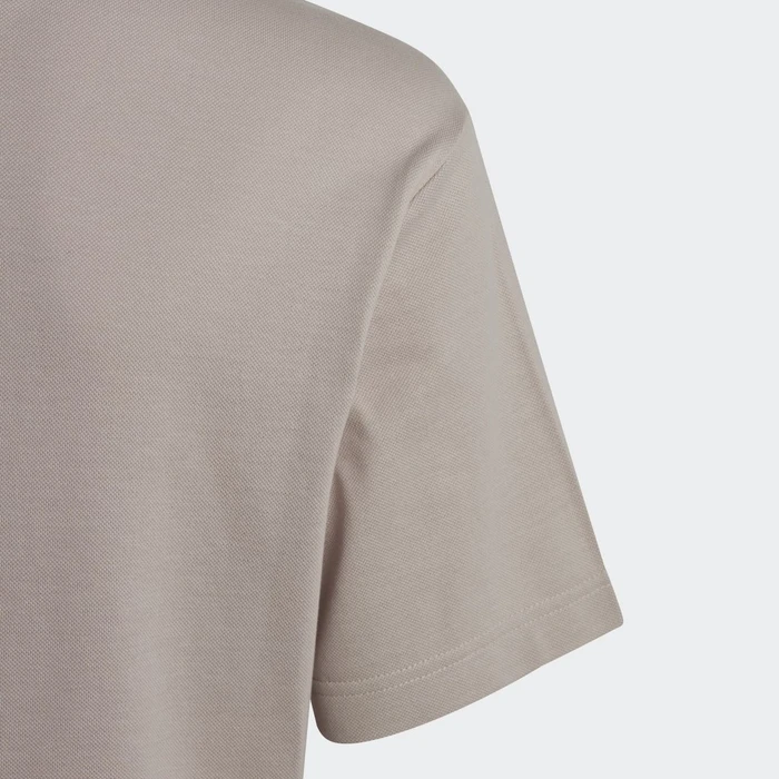 adidas Future Icons Logo Piqué T-Shirt kurzarm wonder taupe (Junior)