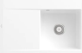 Villeroy & Boch Subway Style 45 Flat flächenbündig Becken rechts snow white