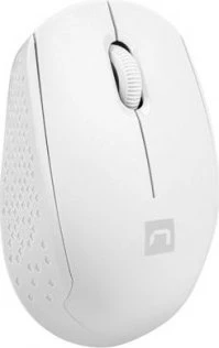 Natec Stork Wireless Mouse weiß, USB