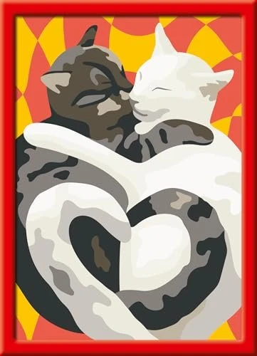 Ravensburger Malen nach Zahlen CreArt Katzen-Liebe