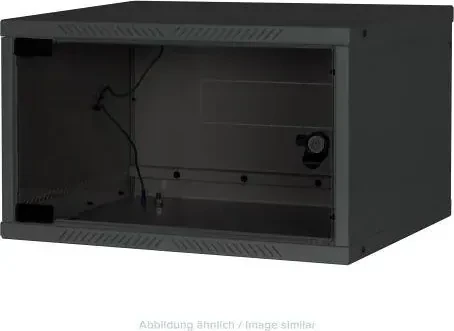 Triton RXA-06-AS4BAXA1 zerlegbarer Wandschrank 6HE, schwarz