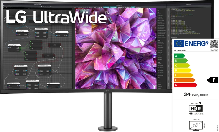 LG UltraWide 38WQ88C-W, 37.5"