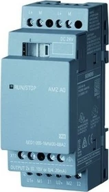 Siemens LOGO! AM2 AQ Erweiterungsmodul, 2 Eingänge, 2TE REG (6ED1055-1MM00-0BA2)