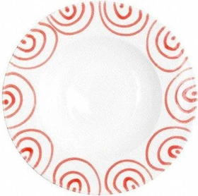 Gmundner Keramik Rotgeflammt Pastateller Gourmet 29cm