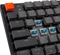 Keychron K1 V4, 80% TKL, LEDs weiß, schwarz, Gateron LOW PROFILE BLUE, USB/Bluetooth, US Vorschaubild