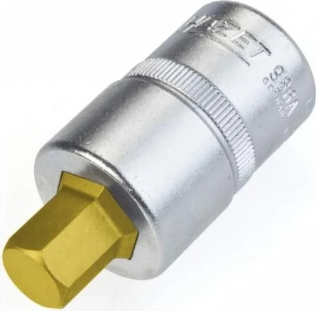 Hazet 986A-7/16 Innensechskant Steckschlüssel 1/2" zöllig, 7/16"x52mm
