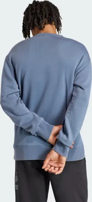 adidas Adicolor Outline Trefoil Sweatshirt preloved ink (Herren)