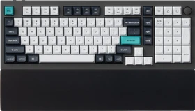Keychron PR55 Silicone Palm Rest für Keychron Q5, Q12, L3, Handballenauflage (Tastatur), schwarz