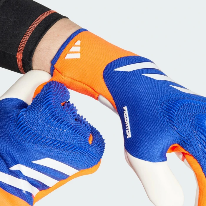 adidas Predator Pro Torwarthandschuhe lucid blue/solar red/white