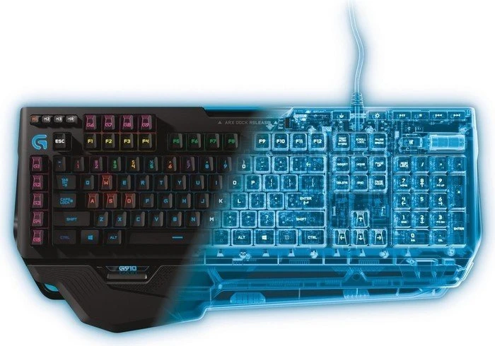 Logitech G910 Orion Spark, Romer-G Tactile, USB, UK