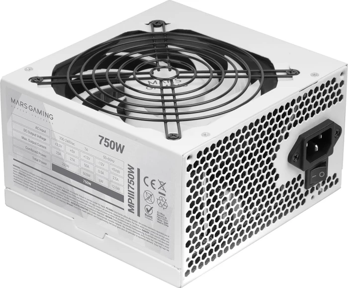 Mars Gaming MPIII750W 750W, ATX 2.4